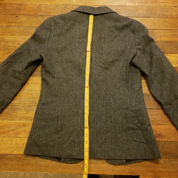 Massimo Dutti Charcoal Gray Wool Blazer - Picture 12 of 13